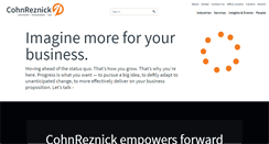 Desktop Screenshot of cohnreznick.com